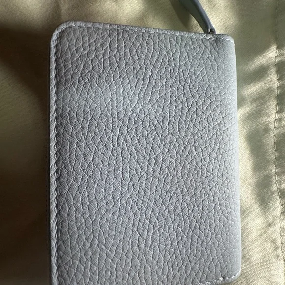 Burberry Blue Mini Zip Wallet - Picture 3 of 11